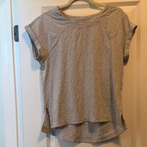 Zella Heather Gray Short Sleeve Tee
